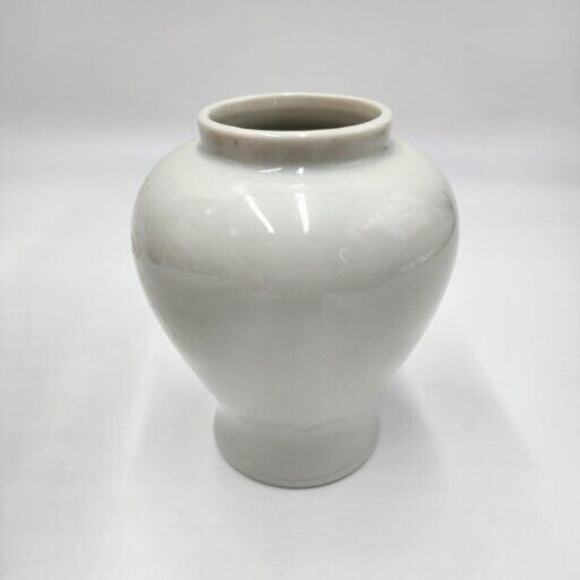 Vintage Iris Otagiri Japan Vase Hand Painted Raised Flowers 4.5" Feminine Pink - Picture 4 of 9